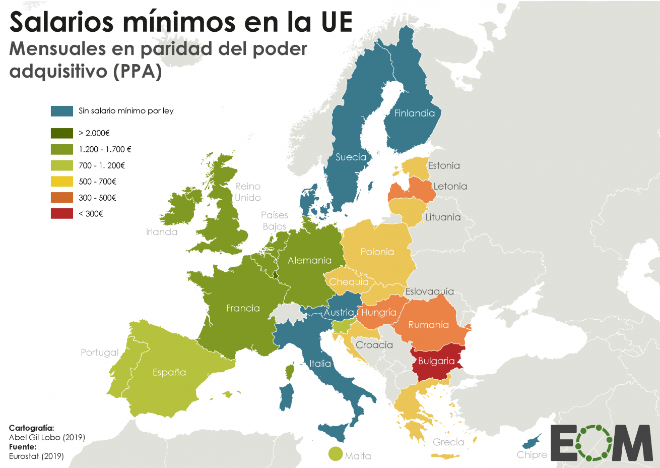 Bruselas da el primer paso hacia un salario mínimo europeo - Laboral ...