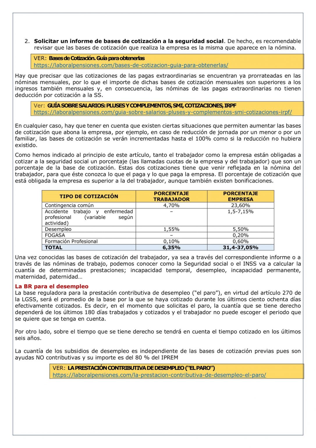 PERO ¿QUÉ ES LA BASE REGULADORA DE LA SS? ¿SÓLO HAY UNA? Laboral Pensiones PERO ¿QUÉ ES LA BASE REGULADORA DE LA SS? ¿SÓLO HAY UNA? Laboral Pensiones