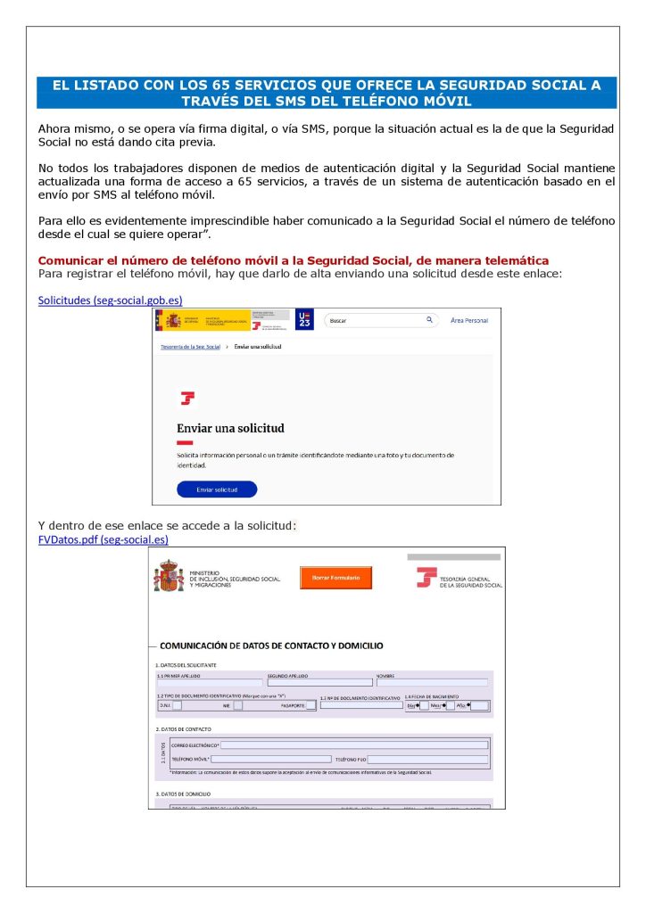 EL LISTADO CON LOS 65 SERVICIOS QUE OFRECE LA SEGURIDAD SOCIAL A TRAVÉS ...