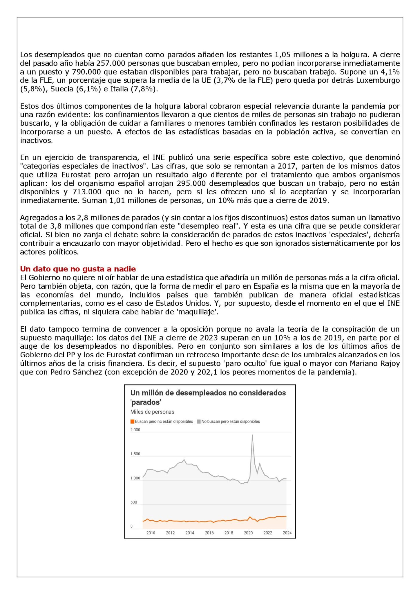 YOLANDA DÍAZ LA “LÍA” CON LOS DATOS DE FIJOS DISCONTINUOS EN ...