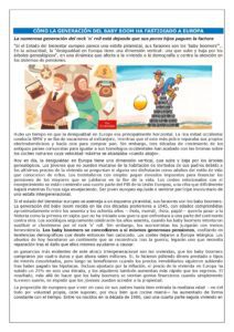 CÓMO LA GENERACIÓN DEL BABY BOOM HA FASTIDIADO A EUROPA