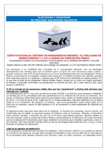 ELECCIONES Y PENSIONES SE PRECISAN DECISIONES VALIENTES